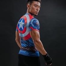 T Shirt Captain America Shield Civil War Tee 3D Printed T-shirts Men Marvel Avengers 3 iron man Fitness G ym Clothing Male Tops