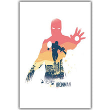 Marvel Movie Manway Comics Superhero Iron Man Batman Deadpool Poster Image A4 Art Print Canvas Mural Children Bedroom Home Decor