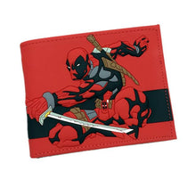 FVIP Hot Sell PU and PVC Purse American Marvel Comic Deadpool Wallet for Young Men and Women Dollar Price