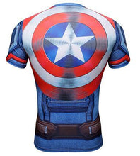 T Shirt Captain America Shield Civil War Tee 3D Printed T-shirts Men Marvel Avengers 3 iron man Fitness G ym Clothing Male Tops