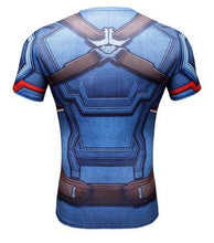T Shirt Captain America Shield Civil War Tee 3D Printed T-shirts Men Marvel Avengers 3 iron man Fitness G ym Clothing Male Tops