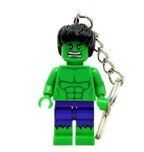 Starwars Marvel Avengers Captain America Ironman Spiderman Deadpool Darth Vader Superman Batman With Legoes Keychain Mini figure