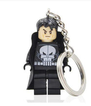 Starwars Marvel Avengers Captain America Ironman Spiderman Deadpool Darth Vader Superman Batman With Legoes Keychain Mini figure