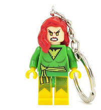 Starwars Marvel Avengers Captain America Ironman Spiderman Deadpool Darth Vader Superman Batman With Legoes Keychain Mini figure