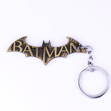 MQCHUN Super Heros Key Chains 3 Styles Batman KeyChains Bat Pendant Car Bag Key Rings The Avengers Marvels Key Holder Mans Gift