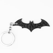 MQCHUN Super Heros Key Chains 3 Styles Batman KeyChains Bat Pendant Car Bag Key Rings The Avengers Marvels Key Holder Mans Gift