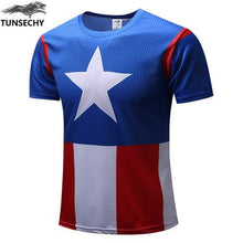 2017 TUNSECHY man Hulk Batman Retro Spiderman Venom Ironman Superman Captain America Marvel T shirt Avengers Superhero T-shirts