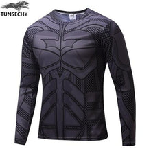Marvel Comics Super HeroesCaptain America Spiderman Superman Batman Iron ManLong Sleeve T Shirt Clothing Costume Tee Shirt