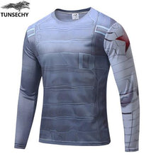 Marvel Comics Super HeroesCaptain America Spiderman Superman Batman Iron ManLong Sleeve T Shirt Clothing Costume Tee Shirt