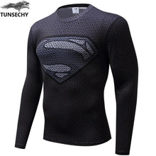 2017 Spiderman Superman Captain America Compression T-shirt Superhero Soldier Marvel Comics Mens T-shirt Wholesale and retail