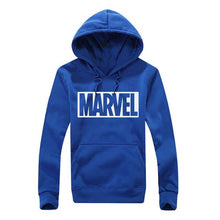 2017 New Marvel Letter Print Black Sweatshirt Men Hoodies Fashion Solid Hoody Men Pullover Men's Tracksuits male coats