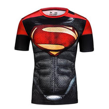 marvel batman compression shirt fitness