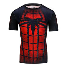 marvel batman compression shirt fitness