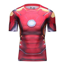 marvel batman compression shirt fitness