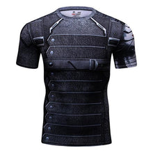 marvel batman compression shirt fitness