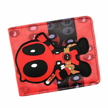 FVIP Hot Sell PU and PVC Purse American Marvel Comic Deadpool Wallet for Young Men and Women Dollar Price