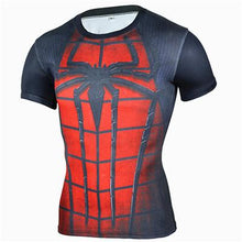 New MMA Fitness Compression Shirt Men Long Sleeve 3D Superman T-shirt Superhero Captain America Brand Clothing Marvel T shirt
