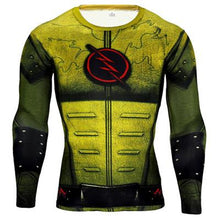 New MMA Fitness Compression Shirt Men Long Sleeve 3D Superman T-shirt Superhero Captain America Brand Clothing Marvel T shirt