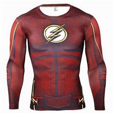 New MMA Fitness Compression Shirt Men Long Sleeve 3D Superman T-shirt Superhero Captain America Brand Clothing Marvel T shirt