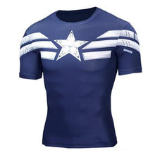 New MMA Fitness Compression Shirt Men Long Sleeve 3D Superman T-shirt Superhero Captain America Brand Clothing Marvel T shirt