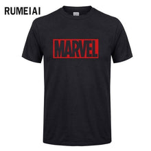 2017 new summer Marvel men t shirt short sleeve 100% cotton t shirt fashion hip hop loose t-shirt tops tees brand clothing