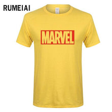 2017 new summer Marvel men t shirt short sleeve 100% cotton t shirt fashion hip hop loose t-shirt tops tees brand clothing