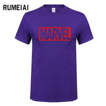 2017 new summer Marvel men t shirt short sleeve 100% cotton t shirt fashion hip hop loose t-shirt tops tees brand clothing