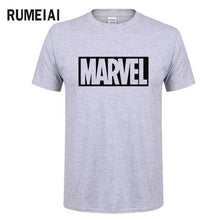 2017 new summer Marvel men t shirt short sleeve 100% cotton t shirt fashion hip hop loose t-shirt tops tees brand clothing