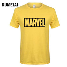 2017 new summer Marvel men t shirt short sleeve 100% cotton t shirt fashion hip hop loose t-shirt tops tees brand clothing