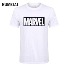 2017 new summer Marvel men t shirt short sleeve 100% cotton t shirt fashion hip hop loose t-shirt tops tees brand clothing