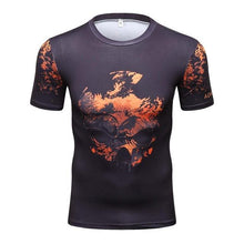 Green Lanter 3D Printed T-shirts Marvel Hero Men Compression Shirt Short Sleeve Crossfit Fitness Cloth Tops Male Cosplay Costume