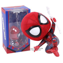 Marvel Spider Man Homecoming The Spiderman Q Version Mini PVC Figures Toys Car Home Decoration Doll 5 Styles