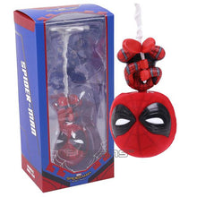 Marvel Spider Man Homecoming The Spiderman Q Version Mini PVC Figures Toys Car Home Decoration Doll 5 Styles