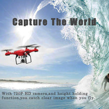 Four Wings Photography Model Aircraft 2.4G Altitude Hold HD Camera Quadcopter RC Drone 2MP WiFi FPV Live Helicopter Hover UAV