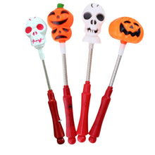 New Halloween Supplies Props Luminous Pumpkin Shake Bar Halloween Glow Stick Halloween Vara Do Fulgor Halloween LED Lights 1pcs