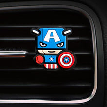 For Marvel Avengers Heros Figure Car Air Condition Vent Perfume Balsam Fragrance Air Freshener Interior Decoration Car styling