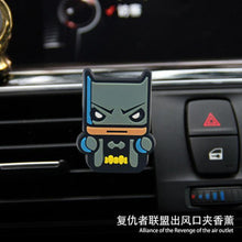 For Marvel Avengers Heros Figure Car Air Condition Vent Perfume Balsam Fragrance Air Freshener Interior Decoration Car styling