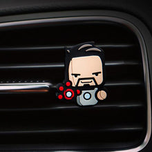 For Marvel Avengers Heros Figure Car Air Condition Vent Perfume Balsam Fragrance Air Freshener Interior Decoration Car styling
