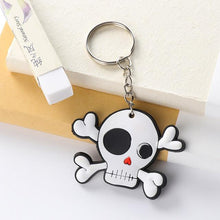 suti Anime Cartoon PVC Keychain cute bunny captain Marvel owl KT Key Cover For Women key chain keyring bag phone straps chain