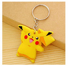 suti Anime Cartoon PVC Keychain cute bunny captain Marvel owl KT Key Cover For Women key chain keyring bag phone straps chain