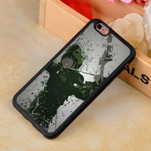 MaiYaCa Marvel Comic Superhero Hulk Captain America Mobile Phone Cases For iPhone 6 6S Plus 7 Plus 5 5S SE Soft TPU Cover Shell