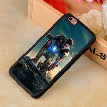 MaiYaCa Marvel Comic Superhero Hulk Captain America Mobile Phone Cases For iPhone 6 6S Plus 7 Plus 5 5S SE Soft TPU Cover Shell