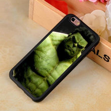 MaiYaCa Marvel Comic Superhero Hulk Captain America Mobile Phone Cases For iPhone 6 6S Plus 7 Plus 5 5S SE Soft TPU Cover Shell
