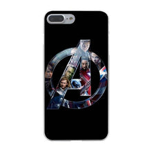 Lavaza The Avengers Marvel Deadpool Flash Captain America Clear Skin Case Cover for iPhone 10 X 8 7 6 6s Plus 5 5S SE 5C 4 4S