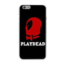 Lavaza The Avengers Marvel Deadpool Flash Captain America Clear Skin Case Cover for iPhone 10 X 8 7 6 6s Plus 5 5S SE 5C 4 4S