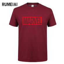 New Brand Marvel t Shirt men tops tees Top quality