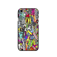 Marvel Sticker Bomb cell phone hard Cover Case  for iphone 4s 5/5s 5c se /6/6plus 7 7plus 8 8PLUS