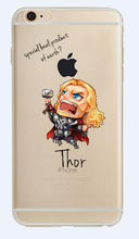 ciciber Phone Case Marvel The Avengers  Batman DC Comics Superhero Soft Transparent Case Cover for IPhone 6 6S 7 8 Plus 5S SE X