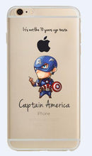 ciciber Phone Case Marvel The Avengers  Batman DC Comics Superhero Soft Transparent Case Cover for IPhone 6 6S 7 8 Plus 5S SE X