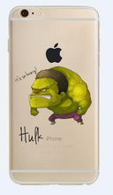 ciciber Phone Case Marvel The Avengers  Batman DC Comics Superhero Soft Transparent Case Cover for IPhone 6 6S 7 8 Plus 5S SE X